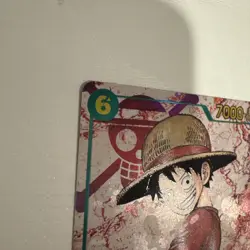 Monkey D. Luffy OP13-118 SEC Alt Art One Piece Carrying On His Will English Foil - Image 5