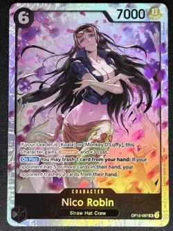 Nico Robin OP12-087 (SR) Legacy of the Master One Piece Card TCG - Image 1