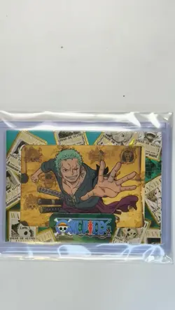 Roronoa Zoro ONP-01-14 NM UNSCANNED UNREDEEMED One Piece Cybercel Rare 1st Ed - Image 1