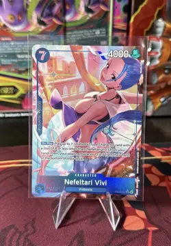 One Piece Nefeltari Vivi (Alternate Art) EB04-025 The Azure Sea's Seven Foil - Image 1