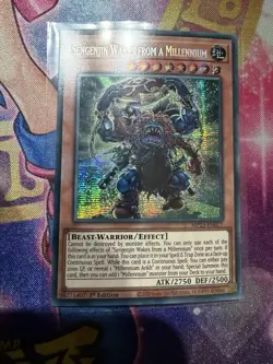 NM Sengenjin Wakes from a Millennium - MP25-EN077 - Prismatic Secret Rare - Image 1