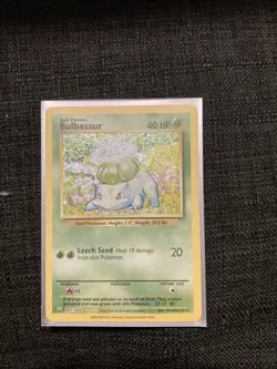 Pokemon TCG Bulbasaur Classic Collection Holo Card 001/034 CLV - Image 1