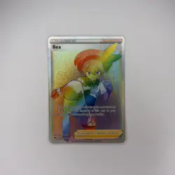 Pokemon Card Bea 193/185 Vivid Voltage Rainbow Rare Secret Rare Near Mint - Image 1