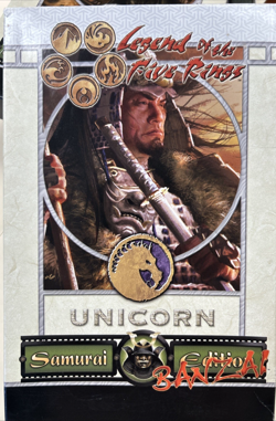 L5R CCG Legends Of The Five Rings Samurai Banzai Unicorn 84 Card Set Game CIB - Image 1