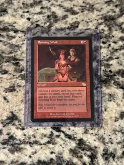 MTG Burning Wish Judgment LP - Image 1