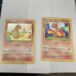 Charmander 001/034 + Charmeleon 002/034 CLC 🔥 Classic Collection NM Pokemon TCG - Image 1