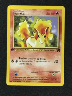 1st Edition Team Rocket Pokemon TCG Voltorb & 6 Other Commons - Image 2