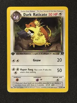 1st Edition Team Rocket Pokemon TCG Voltorb & 6 Other Commons - Image 3
