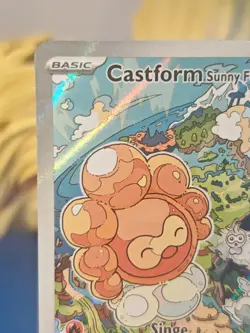Castform Sunny Form 195/191 IR NM - Pokemon TCG Surging Sparks - Image 2