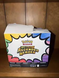 Pokemon Ascended Heroes Tech Sticker Collection 6x6 Set Of 12 Full Box In Hand - Image 3