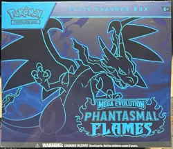 Pokemon Mega Evolution Phantasmal Flames Elite Trainer Box ETB Sealed - Image 1