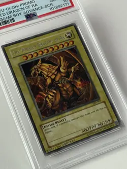 Yu-Gi-Oh! The Winged Dragon of Ra Game Boy Advance Secret Rare GBI-003 PSA 10 - Image 4