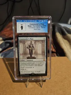 Commander's Plate Commander Legends CGC 9 - Image 1