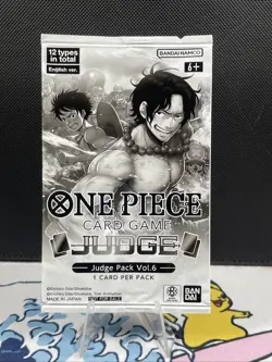 One Piece Card Game Judge Pack Vol 6 Pack SEALED - Image 1