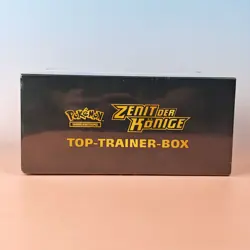 POKEMON ZENIT DER KONIGE TOP TRAINER BOX 2023 DEUTSCH OVP SEALED - Image 5