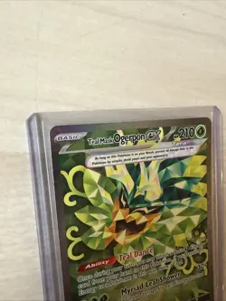 Teal Mask Ogerpon ex 211/167 Full Art Pokemon Sv06: Twilight Masquerade Holo NM+ - Image 3