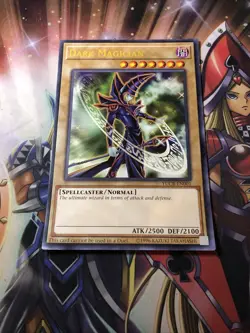 1996 Konami YU-GI-OH Dark Magician 8" Trading Card YUCB-EN001 Jumbo Card - Image 1