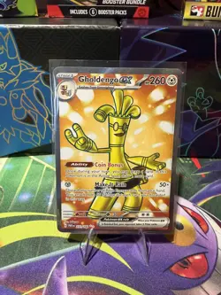 Gholdengo EX TCG 231/182 SV04 Paradox Rift Holo Card Full Art - Pokemon TCG - Image 1