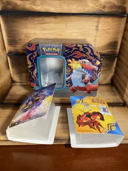 Pokemon TCG Card & Accessories Lot- Code Cards Stickers Tins Toys Sleeves Coins - Image 3