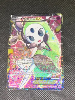 Meloetta EX RC25/RC25 - Legendary Treasures Radiant Collection Pokemon Card - NM - Image 1