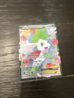 Pokemon Card Shaymin EX RC21/RC25 Full Art Legendary Treasures BW Holo EX 2013 - Image 1