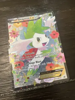 Pokemon Card Shaymin EX RC21/RC25 Full Art Legendary Treasures BW Holo EX 2013 - Image 2