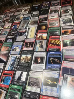 90 Decipher Star Wars Card Lot 1990’s & Early 2000’s - Image 1