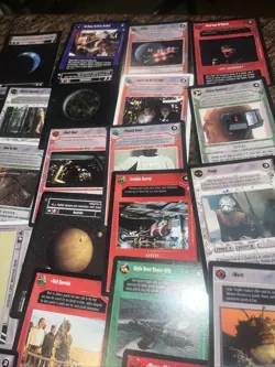 90 Decipher Star Wars Card Lot 1990’s & Early 2000’s - Image 2
