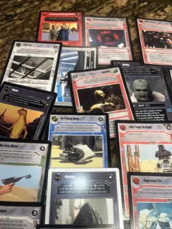 90 Decipher Star Wars Card Lot 1990’s & Early 2000’s - Image 4