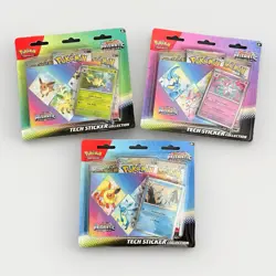 *NEW* Pokemon TCG Prismatic Evolutions Tech Sticker Collection Random Art-SEALED - Image 1