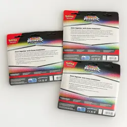 *NEW* Pokemon TCG Prismatic Evolutions Tech Sticker Collection Random Art-SEALED - Image 2