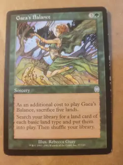 Gaea's Balance (77) Apocalypse MTG Magic the Gathering PLAYED BULK DISCOUNT - Image 1