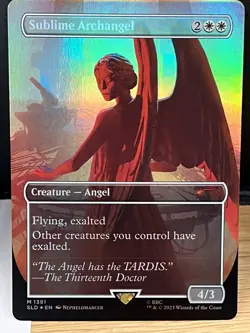 Mtg Secret Lair- Sublime Archangel Foil-NM - Image 1