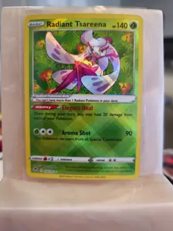 Radiant Tsareena ~ Pokemon Silver Tempest ~ Full Art Holo 016/195 - Image 1