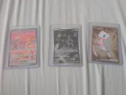 Pokemon TCG 151 Promo Set Mew, Mewtwo,Metal Mew Sealed,UPC - Image 1