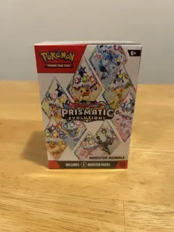 Pokemon TCG Prismatic Evolutions Booster Bundle - 6 packs - FACTORY NEW SEALED - Image 1
