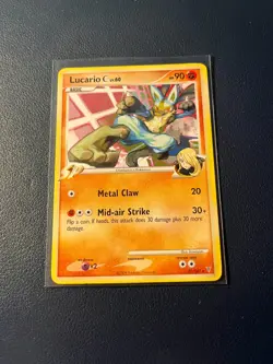 Pokemon TCG - Lucario C 31/147 Supreme Victors Regular - LP - Image 1