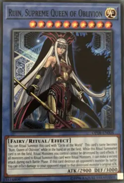 Ruin, Supreme Queen of Oblivion - OP08-EN004 - Super Rare - Unlimited Edition x1 - Image 1