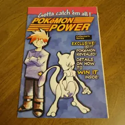Pokemon Power Volume 6 January 1999 Nintendo Magazine Mewtwo - Image 2
