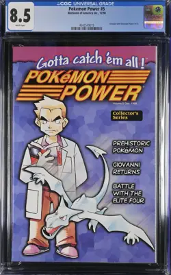 NINTENDO POKEMON POWER #5 - CGC 8.5 - VF+ - Image 1