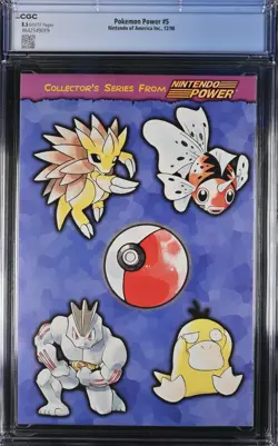 NINTENDO POKEMON POWER #5 - CGC 8.5 - VF+ - Image 2