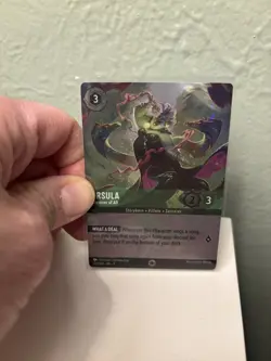 Ursula Deceiver Of All Enchanted NM - Disney Lorcana Into The Inklands - Image 2