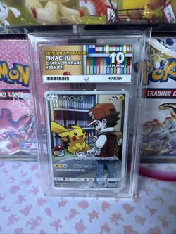 Pikachu 054/049 CHR SM11b Dream League Japanese 2019 - Ace 10 GEM MINT - Image 1