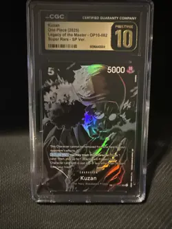 Kuzan SP Alt Art Legacy of the Master ONE PIECE OP10-082 OP12 CGC PRISTINE 10 - Image 1
