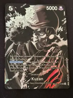 Kuzan OP10-082 SR One Piece Card Game Legacy Of The Master OP12 SP Alt Art MINT - Image 1