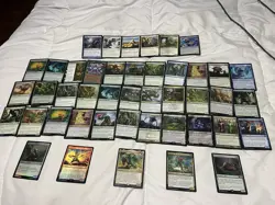 MTG Plant Themed Lot + Ooze/ Fungus/Treefolk Magic The Gathering Cards+Bonuses ! - Image 1