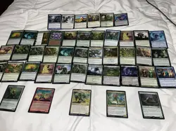 MTG Plant Themed Lot + Ooze/ Fungus/Treefolk Magic The Gathering Cards+Bonuses ! - Image 2