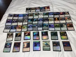 MTG Edge of Eternities Set themed lot Magic the Gathering Cards+ RARE +FOILS - Image 1