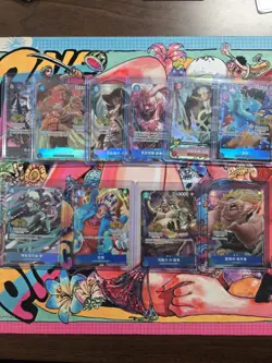 OPTCG Chinese Simplified 2nd Anniversary Boa Hancock Set With Cards. (NEAR MINT) - Image 3