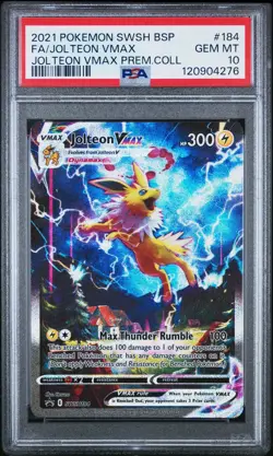 Jolteon VMAX SWSH184 SWSH: Sword & Shield Promo Cards Holo - Image 1